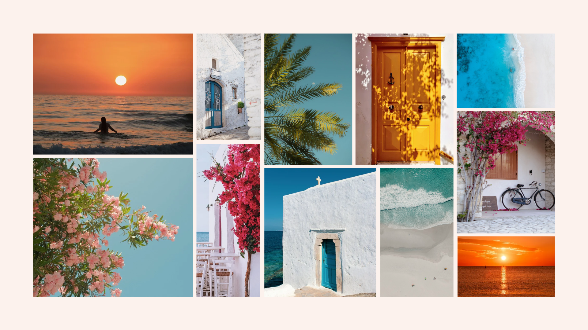 Composição mediterrânea — inspiração Mag.
